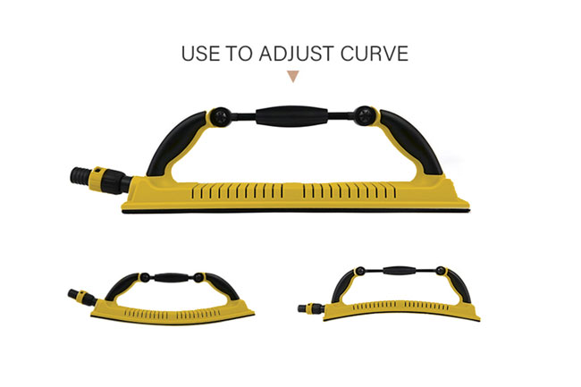 Power-TEC 92719 Flexible & Adjustable Sanding block 70 x 400mm