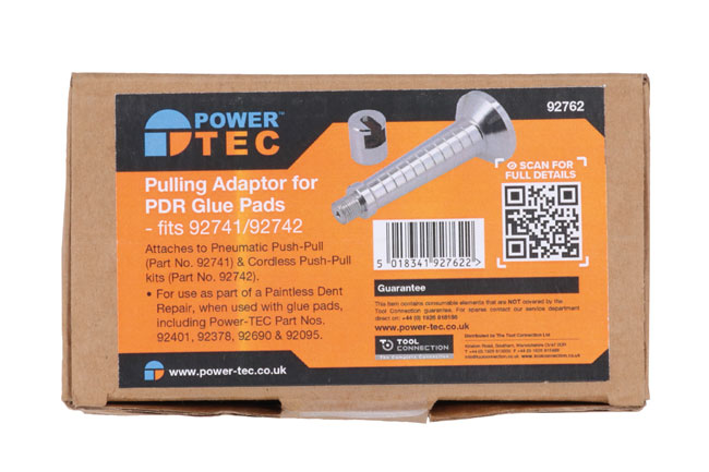 Power-TEC 92762 Pulling Adaptor for PDR Glue Pads - fits 92741/92742