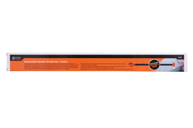 Power-TEC 92765 Carbonstrike Hammer, PU Ball Pein - 410mm