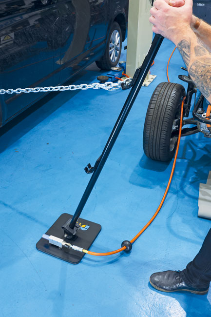 Power-TEC 92771 Puller Bar Adaptor for Suction Pad